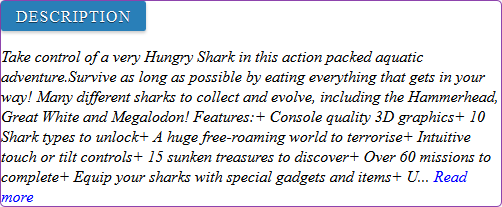 Hungry Shark Evolution game review