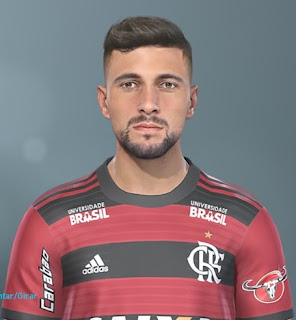 PES 2019 Faces Giorgian De Arrascaeta by Lucas Facemaker