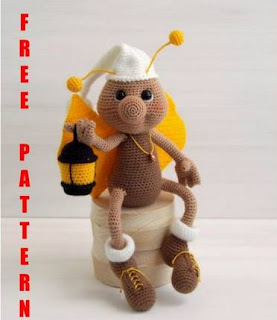 PATRON GRATIS LUCIERNAGA AMIGURUMI 35690