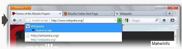 Firefox 4 with new features Tab Manager