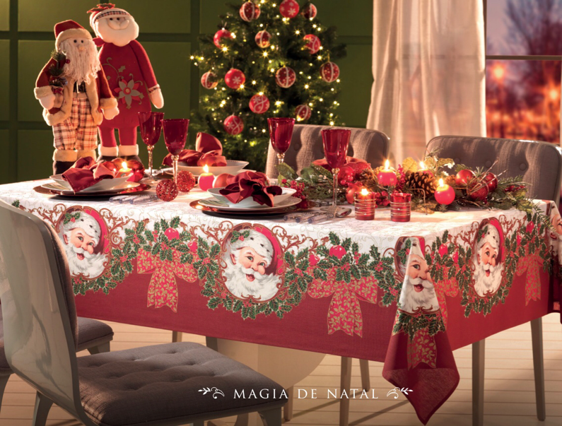 mesa de natal lar doce casa