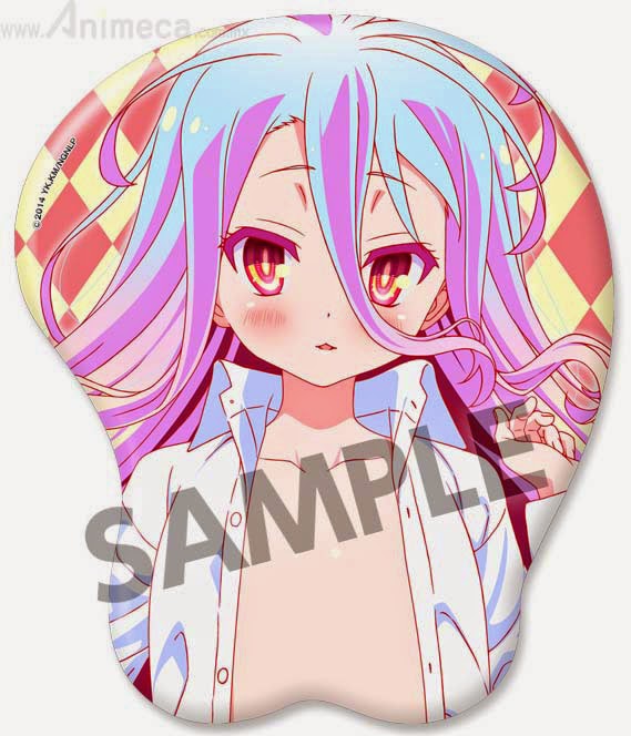 SHIRO Honnori Fukurami MOUSE PAD No Game No Life