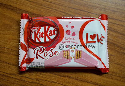 รีวิว คิทแคท เวเฟอร์เคลือบช็อกโกแลต รสกุหลาบ และเบอร์รี่ (CR) Review Chocolate Covered Wafer Rose & Berry Flavor, KitKat Brand.