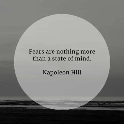 Fear quotes that'll make you more aware of the feeling