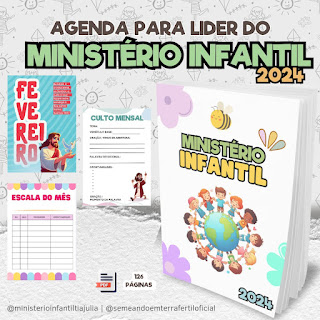 Agenda do Ministério Infantil 2024