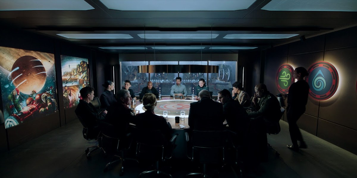 Negotiations to create the Transport Union in 'The Expanse' TV series