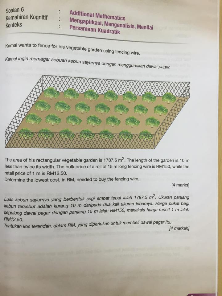 Contoh Soalan Kbat Dalam Matematik - Contoh Wolu