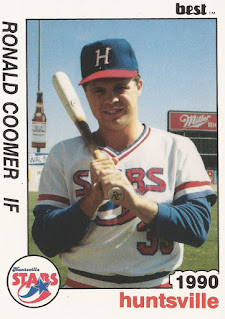 Ron Coomer 1990 Huntsville Stars card