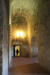 Chamber in the Tower of Juan II looking east