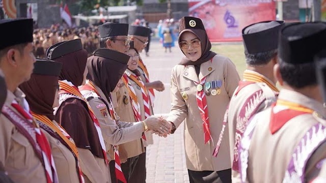 Estafet Tunas Kelapa, Kontigen Kabupaten Klaten Diberangkatkan Bupati