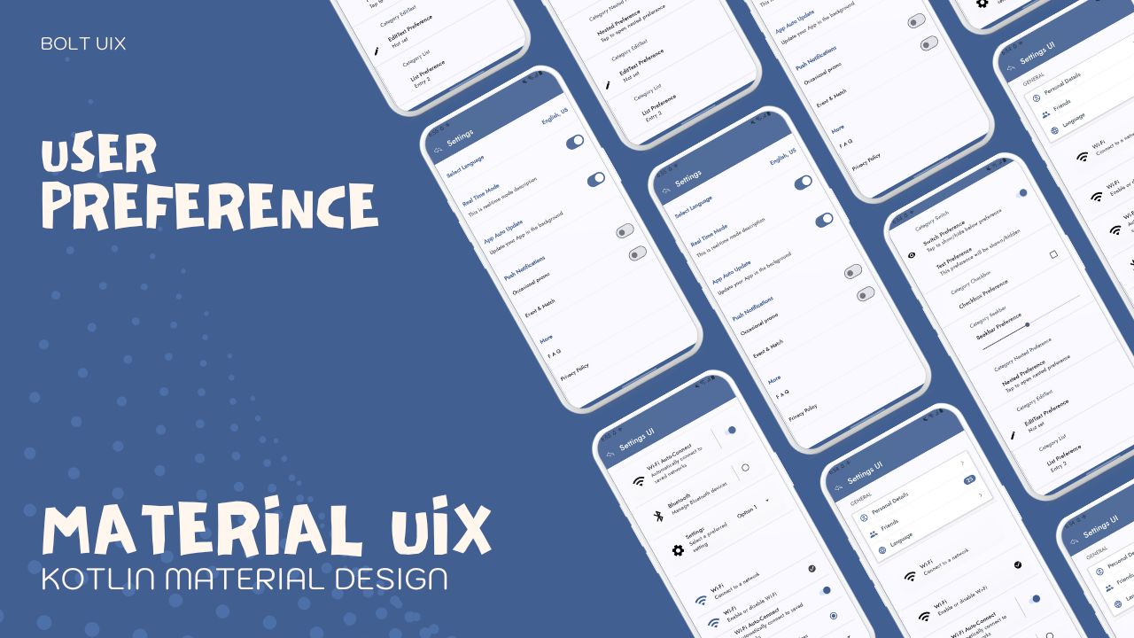 Material UIX - KOTLIN Material Design VER 1.1 - 20