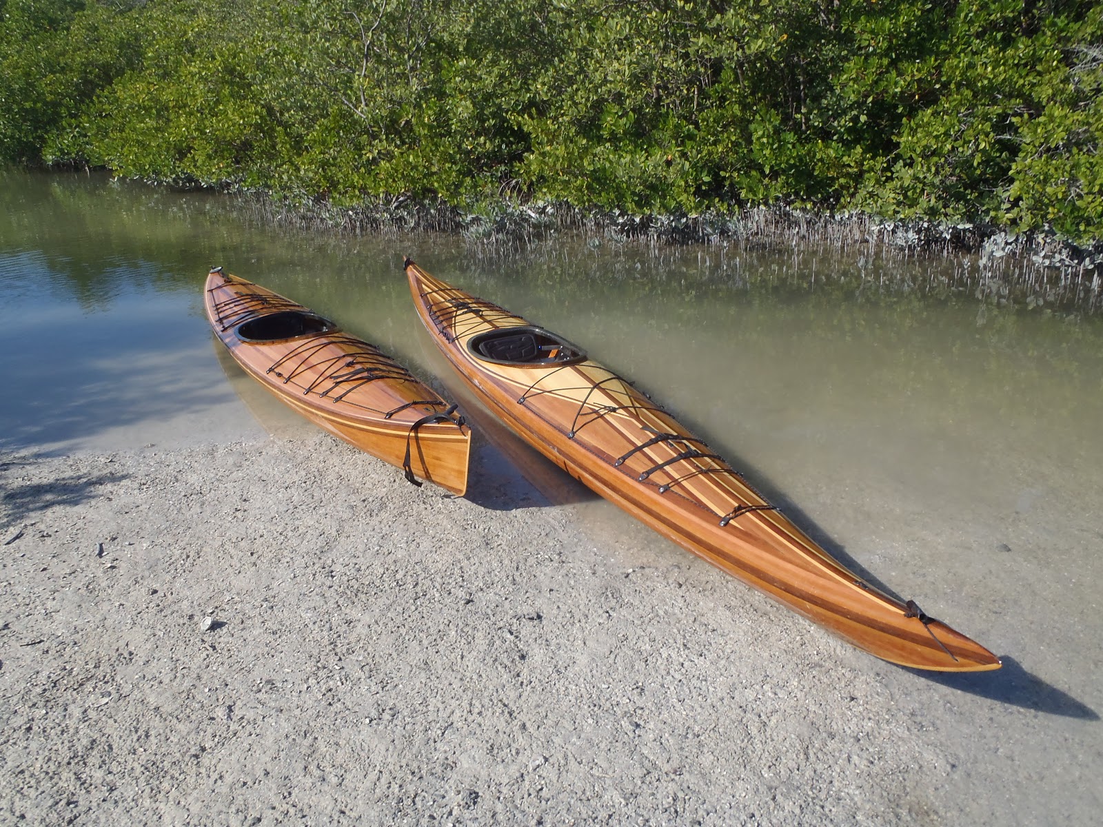 Guillemot "Simple Design" Kayak Build: Estero Bay Test Paddle