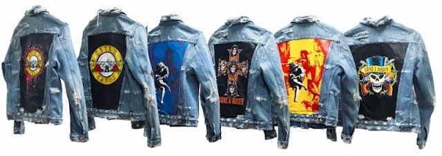 Guns N' Roses Denim Jackets