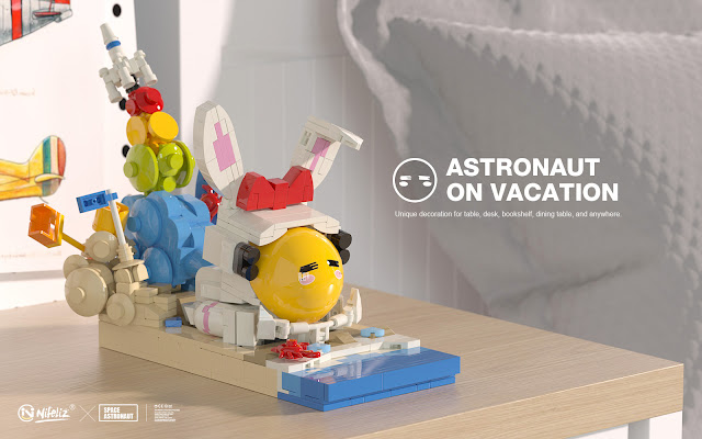 Nifeliz Space Astronaut Compatible With Lego