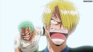 ワンピースアニメ スリラーバーク編 376話 サンジ ゾロ | ONE PIECE Episode 376 Thriller Bark