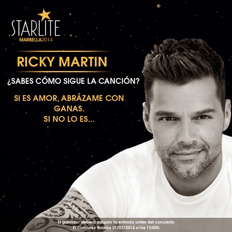 Ricky Martin Official Fan Club Barcelona Se Acerca El Concierto