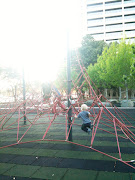 As a public park and particularly for relief against the heat of our . (burnett park )