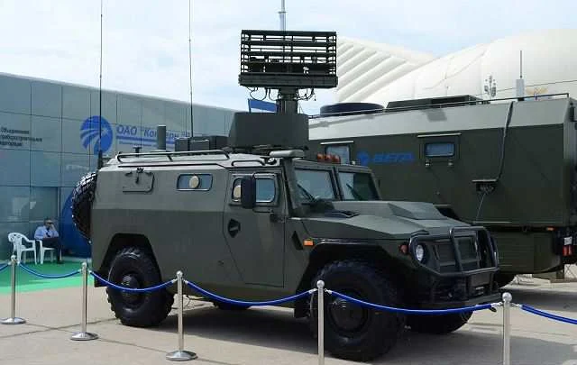 Image Attribute: Tigr 4x4 armored vehicle fitted with 1L122 radar at Oboronexpo 2014, defense exhibition in Moscow, Russia./ Source: armyrecognition.com