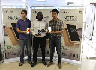 infinix note 2 launch