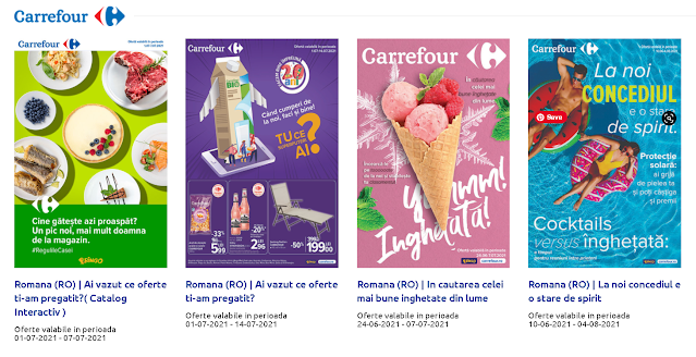 CARREFOUR Cataloage - Brosuri 01-07.07 2021 →  Reducere la produsele preferate