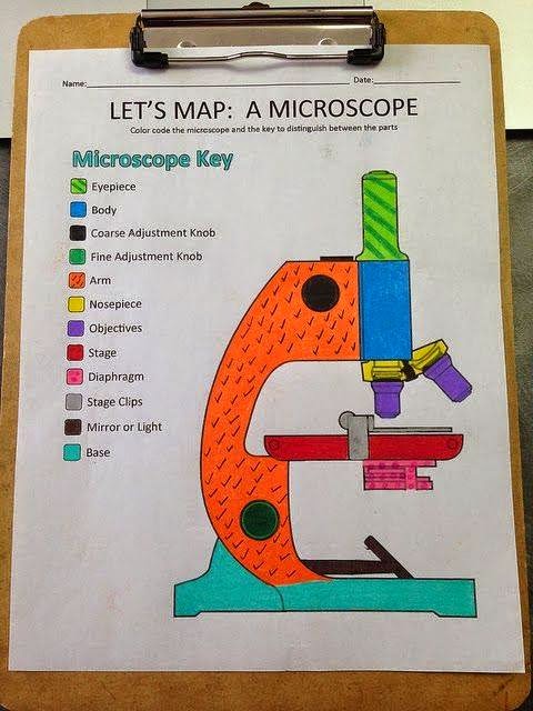 Idea P&P Sains : Label Mikroskop