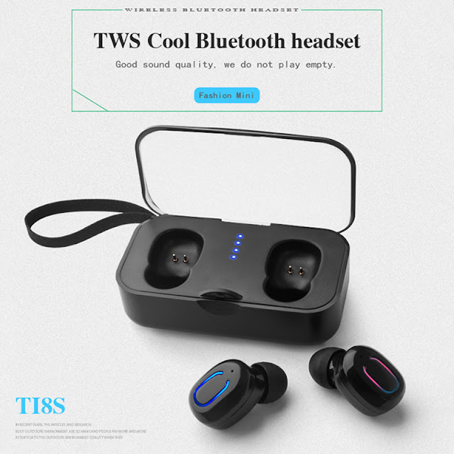 True Wireless] Bluetooth V5.0 TWS Earbuds Invisible Mini Stereo Binaural Call IPX5 Sweat-proof Sports Earphone Headset With Charging Box for IOS Android 