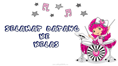 Carta Kelas : Tema Rockstar Comel