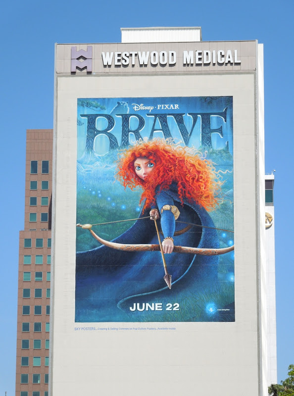 Giant Brave movie billboard