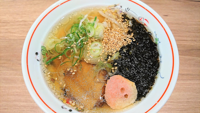 北海道 函館 平成館しおさい亭 夕食バイキング 塩ラーメン