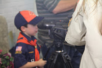 Pembroke Tiger Scouts Learn to use Camera at Pembroke Community Media Center