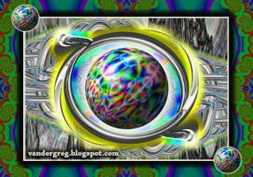 psychedelic art by gvan42 - Gregory Vanderlaan - Digital Eye Candy - Magic Mushroom Visions