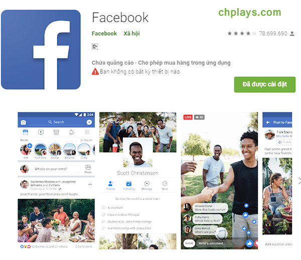 Tải Facebook - FB cho Máy Tính, điện thoại di động miễn phí c
