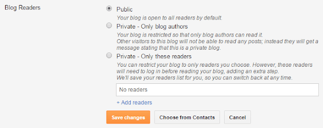 Adding Blog Readers