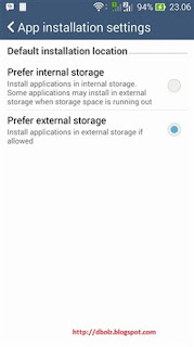 default instalation location