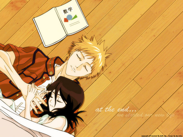 Get Largest Collection Of Animated Wallpapers: Cute Anime Couple Sleeping Together