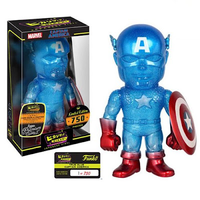 Marvel “True Blue” Captain America Premium Hikari Sofubi Vinyl Figure by Funko