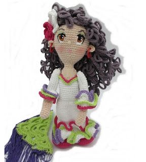 PATRON GRATIS FLAMENCA AMIGURUMI 33707