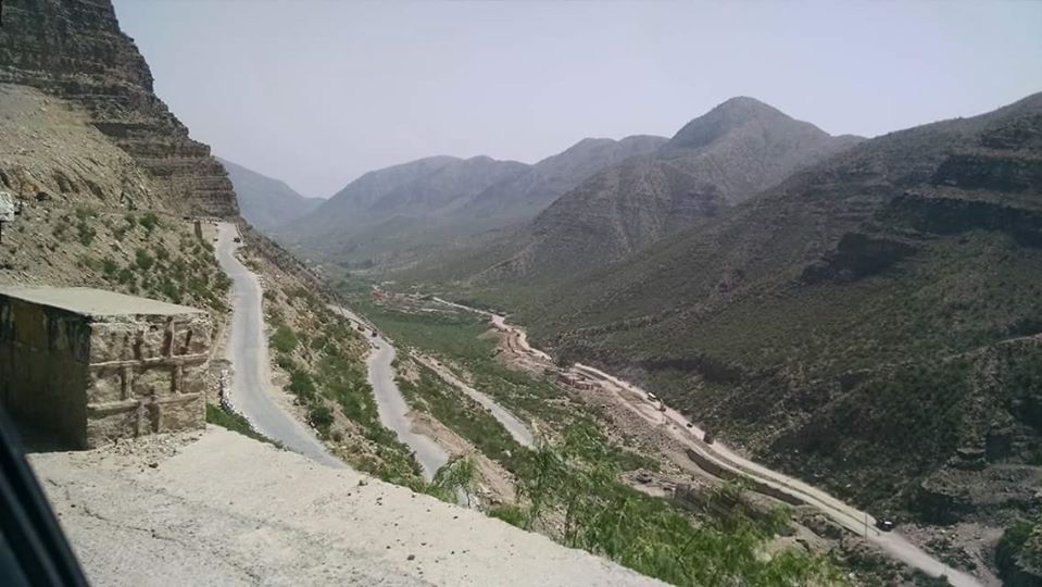 old raod Rakhi Gaj N70 highway Dera Ghazi Khan to Munro Fort. Dera Ghazi Khan to Quetta road