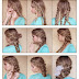 Bohemian Braided Updo Hairstyle