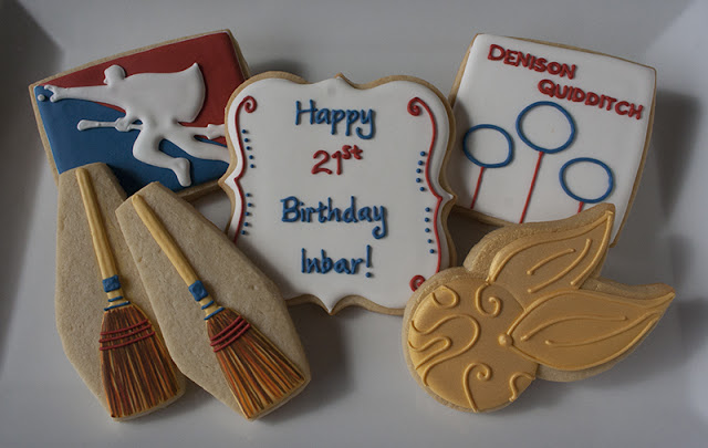 harry potter birthday cookies
