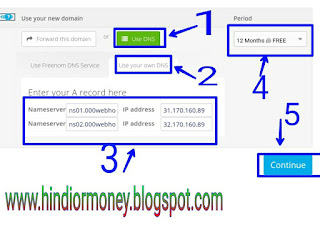 ffee me .tk domain maise register kare