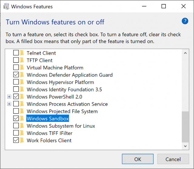 У Windows 10 з'явиться своя «пісочниця» для безпечного запуску програм в ізольованому середовищі