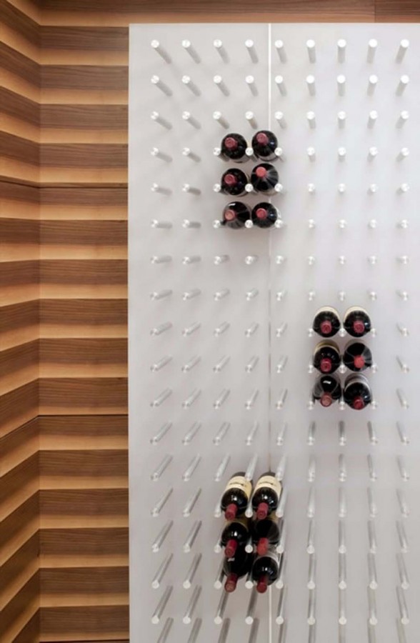 Watergate Apartment Wine Bottle Storage Space