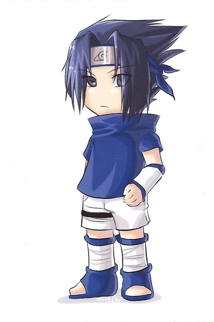 Naruto Uchiha Sasuke Chibi