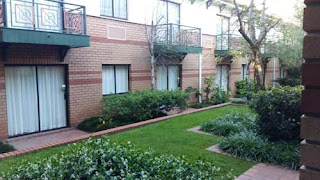 The Garden Of The Courtyard Hotel Rosebank.