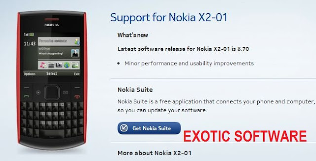 Nokia x2 01