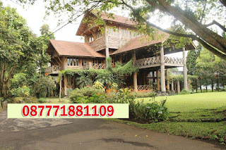 Villa Wanadri Penginapan Dengan Halaman Luas di Lembang Bandung