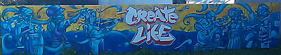 Create Life Tagger Art, Oakland Temescal