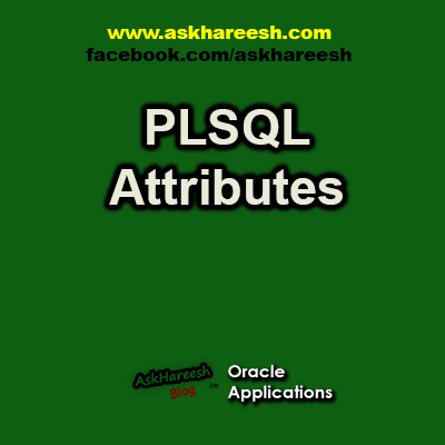 PLSQL - Attributes