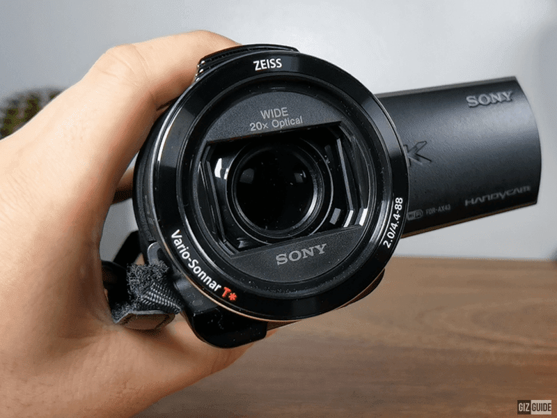 Watch: Sony FDR-AX43 Handycam with Exmor R CMOS sensor Unboxing, First Impressions, Camera Samples